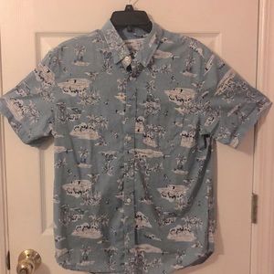 BUILT IN FLEX Button down shirt